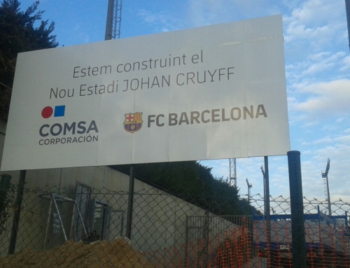 2017 Comsa obra nou estadi Johan Cruyff